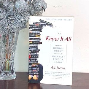 The Know It All by A.J. Jacobs National Bestselling Book Paperback